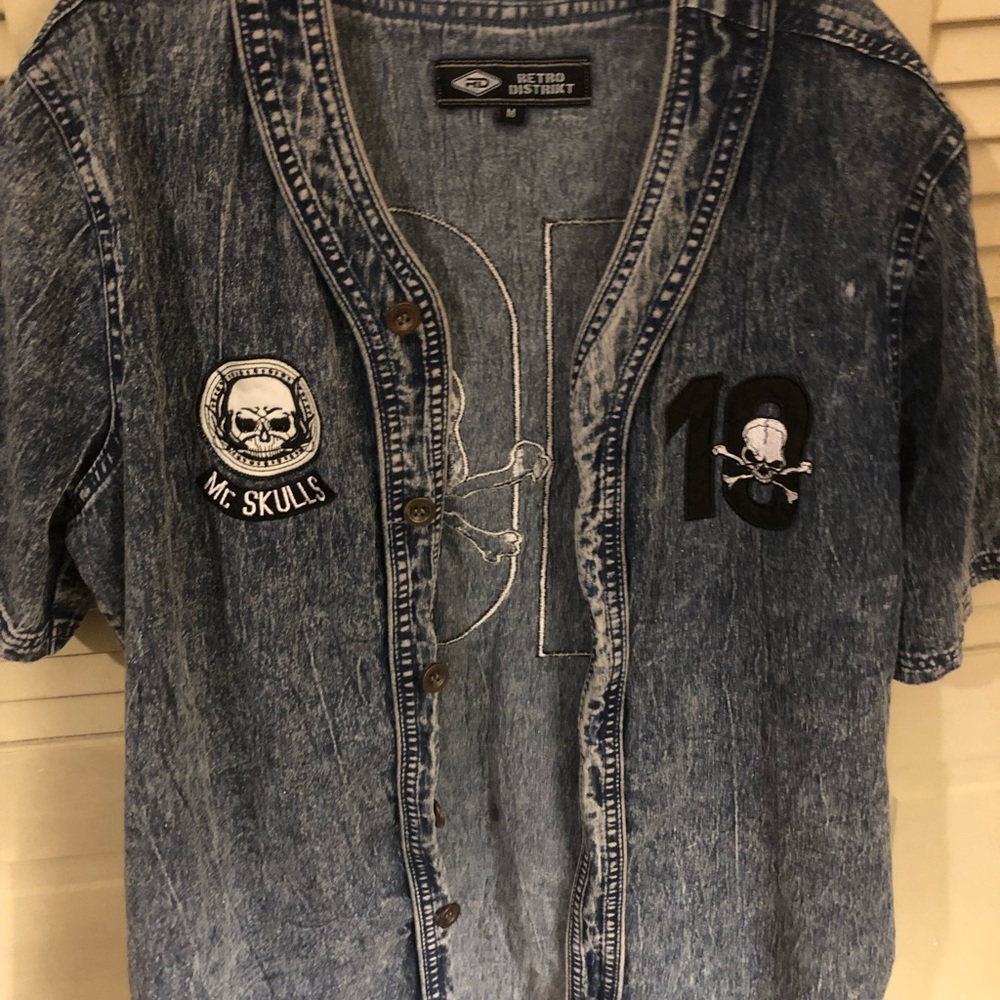 Baseball jersey top
